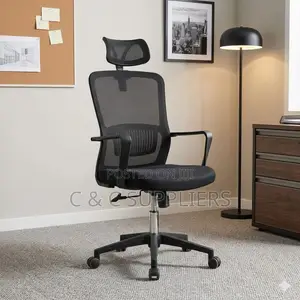 Ergonomic Swivel Staff Desk Chair