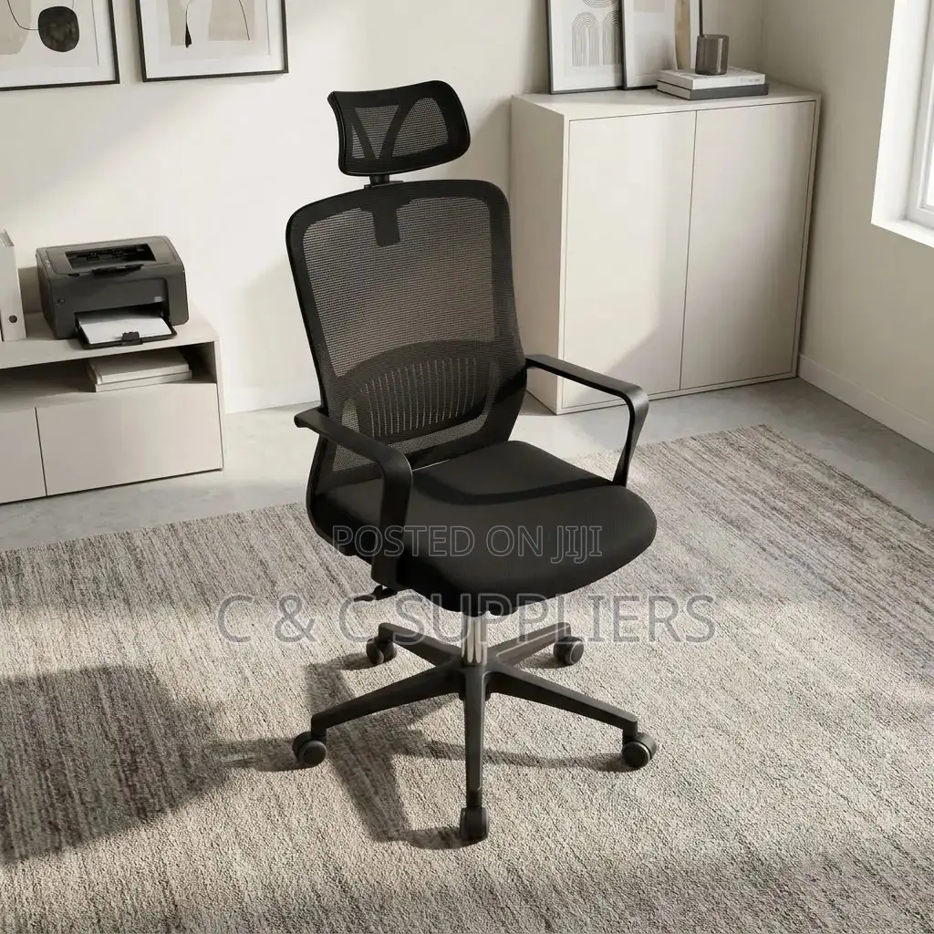 Ergonomic Swivel Staff Desk Chair