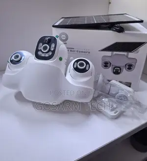 VTS31 Triple Lens 4G CCTV Camera – Solar Powered Rotating PTZ Camera