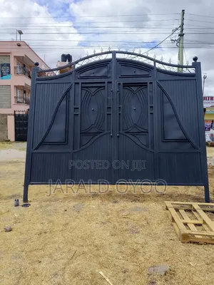 Black Metallic Gate