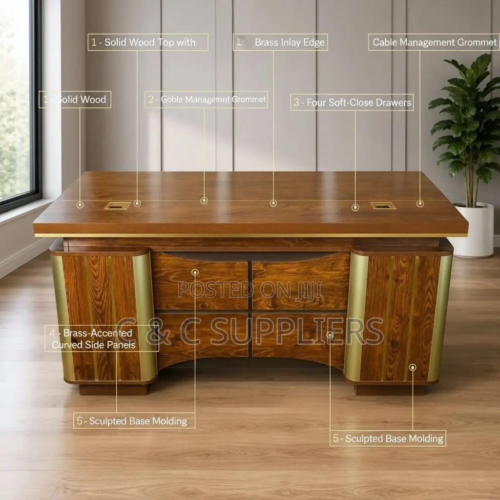 Advanced Imported Writing Desk-1400mm