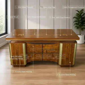 Advanced Imported Writing Desk-1400mm