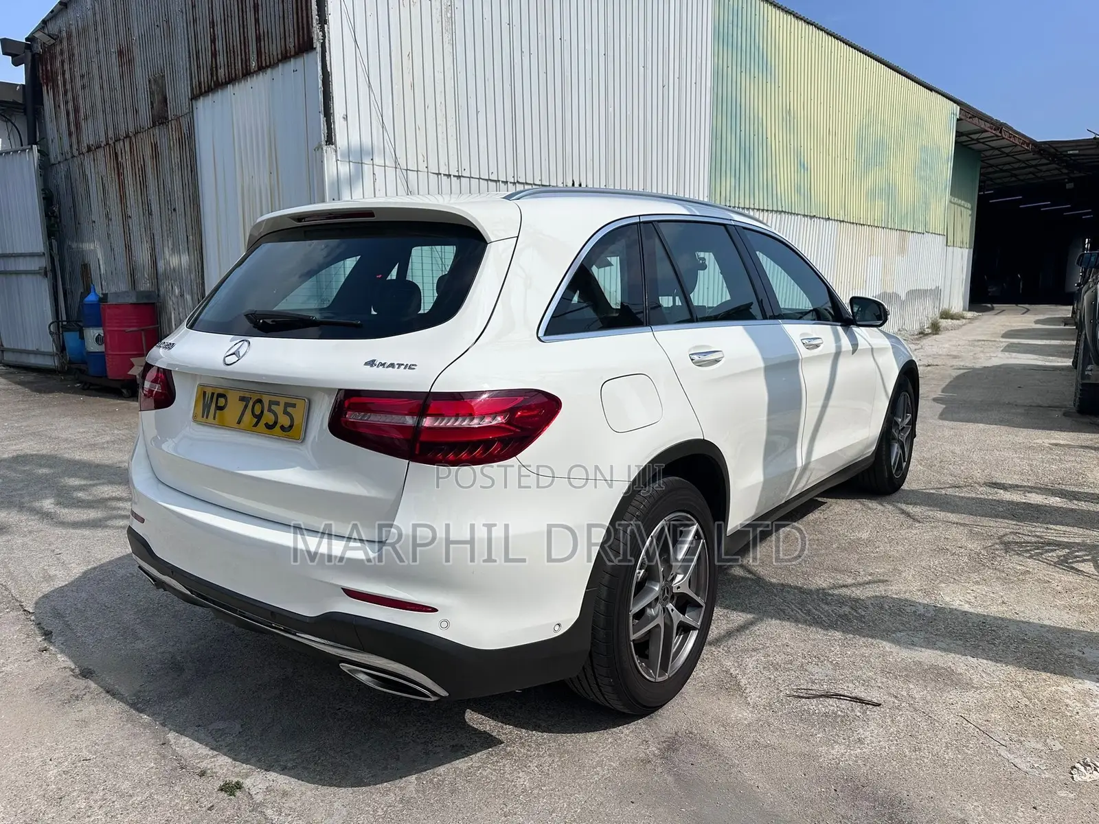 Mercedes-Benz GLC-Class 2019 White