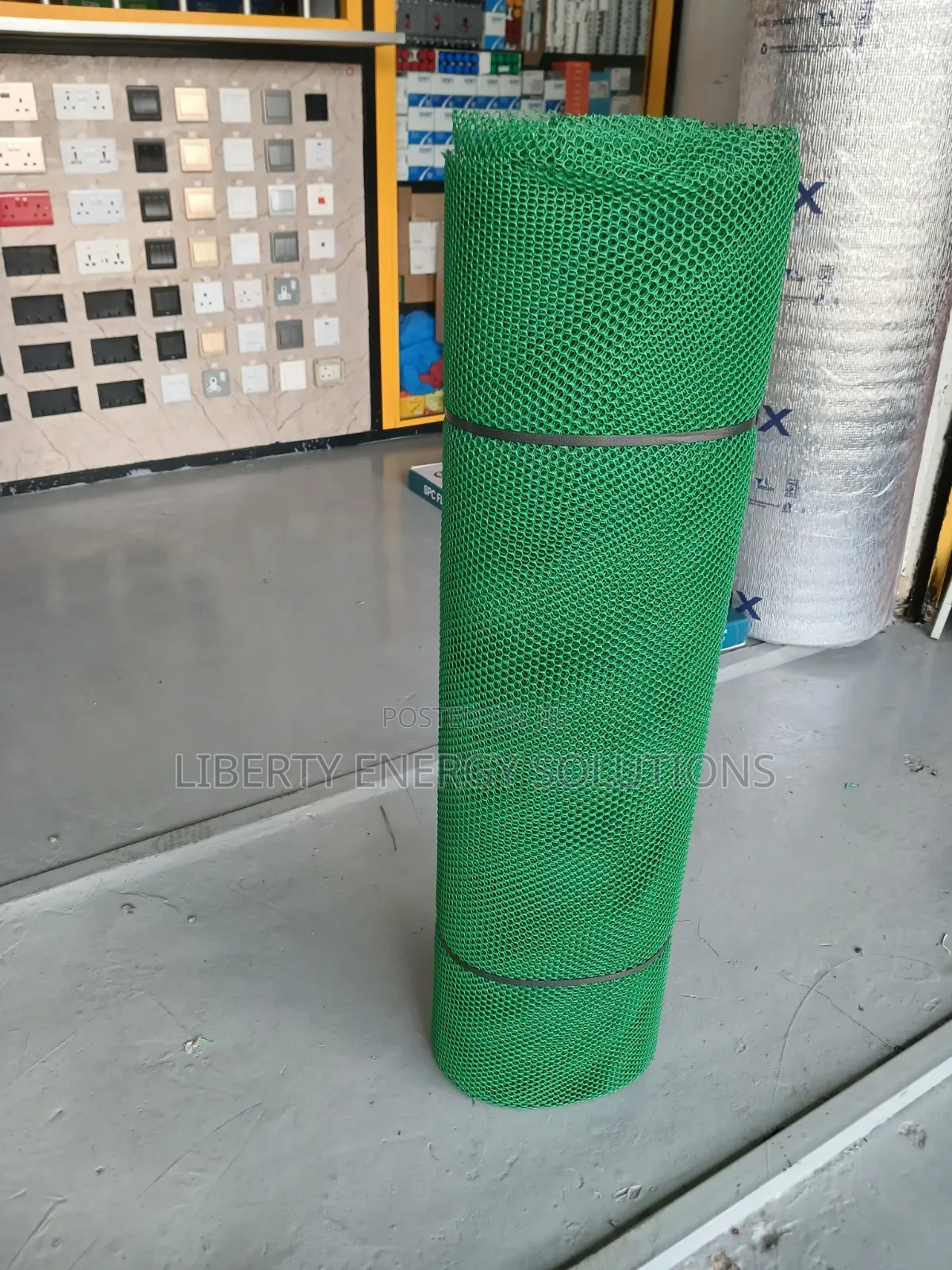 Green Plastic General Purpose Mesh Net,