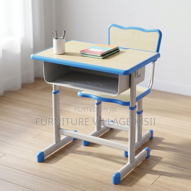 Blue Beige Study Kids Desk - thumbnail 5