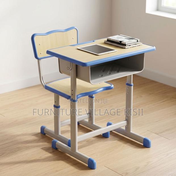 Blue Beige Study Kids Desk - thumbnail 8