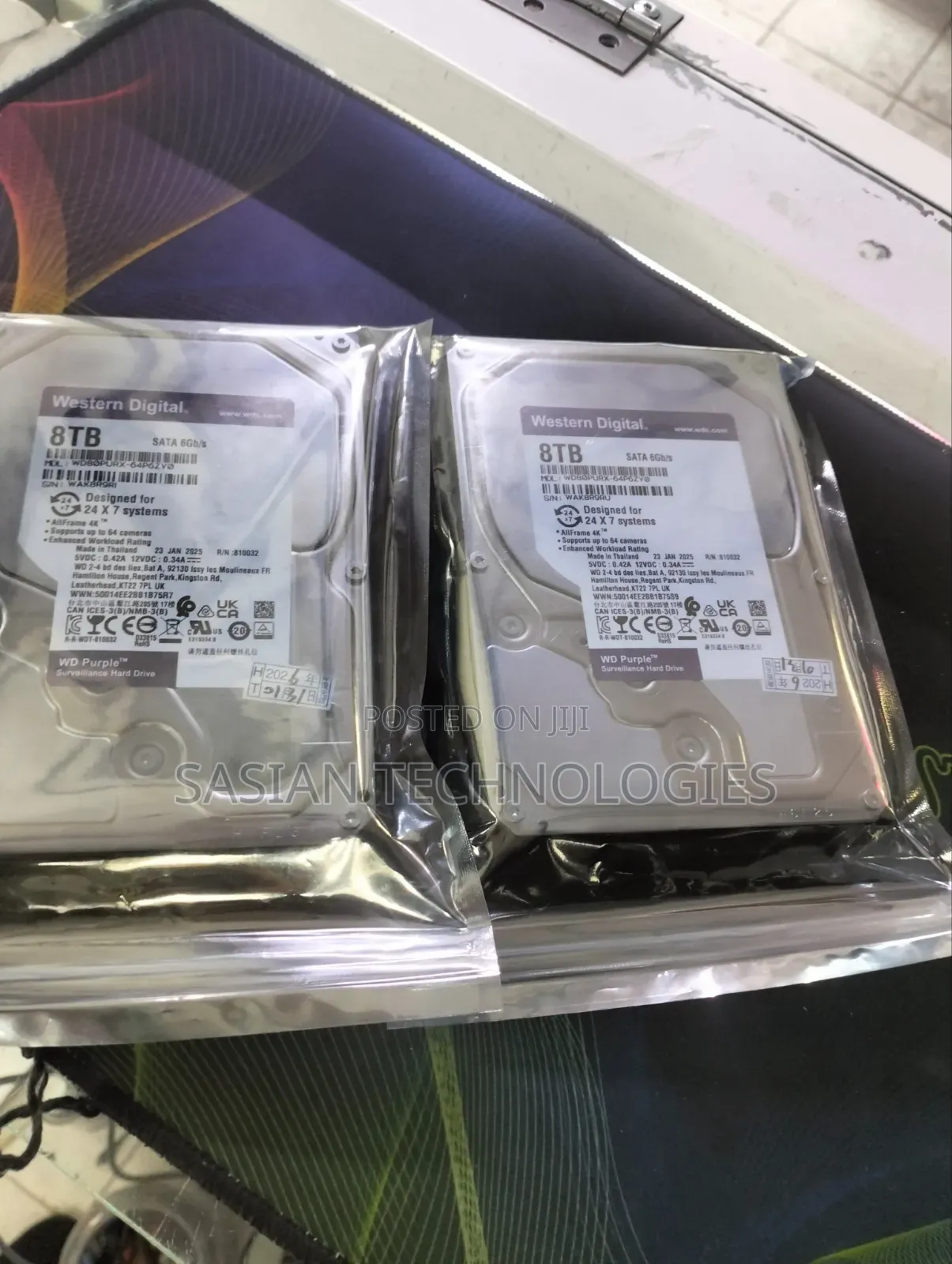 Brand New Wd Surveillance Hard Drive