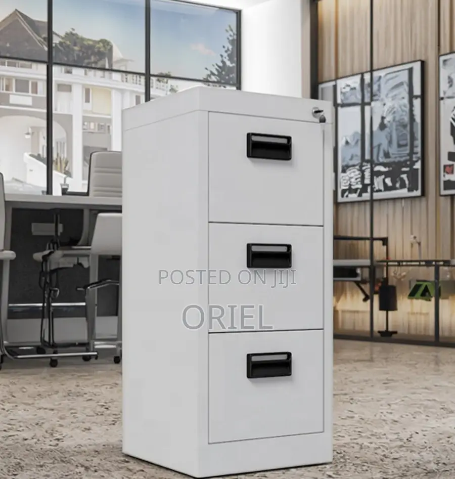 Compact 3-Drawer Office Filing Cabinet