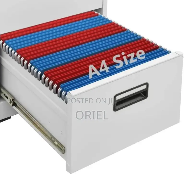 Compact 3-Drawer Office Filing Cabinet