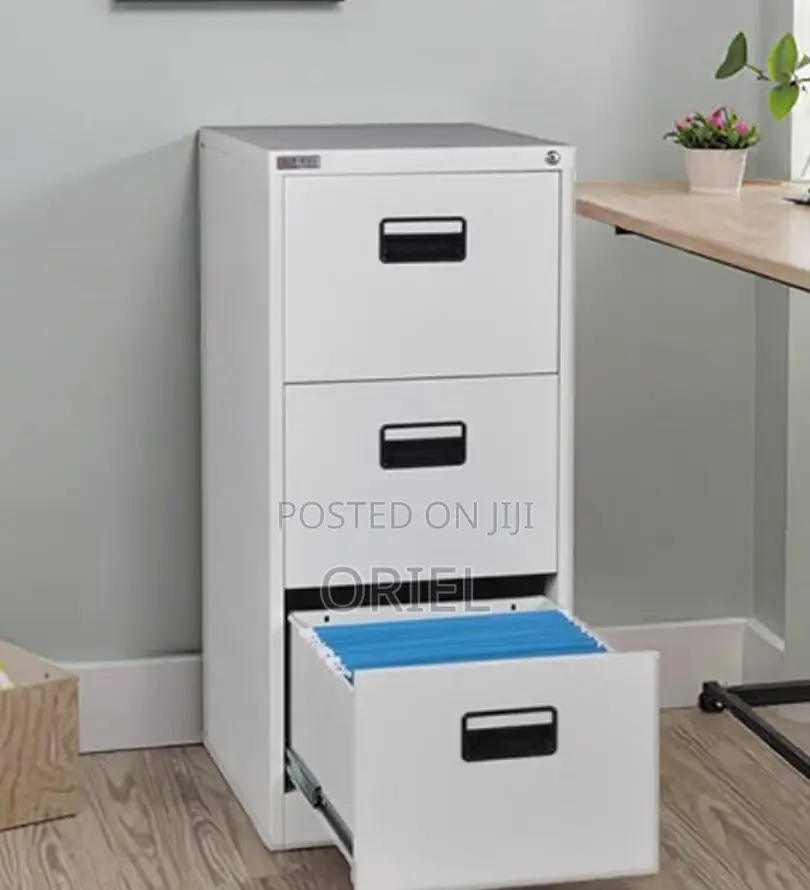 Compact 3-Drawer Office Filing Cabinet