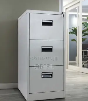 Compact 3-Drawer Office Filing Cabinet