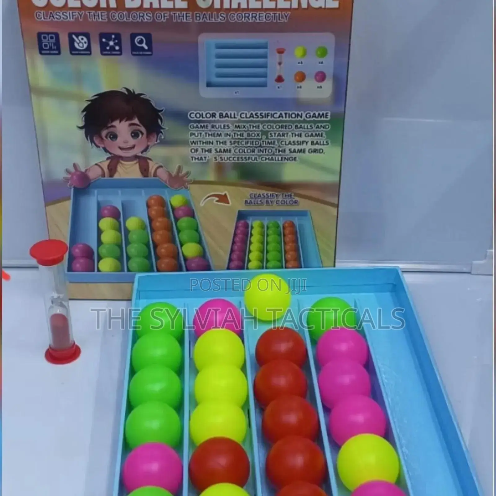 Colour Ball Challenge With Time