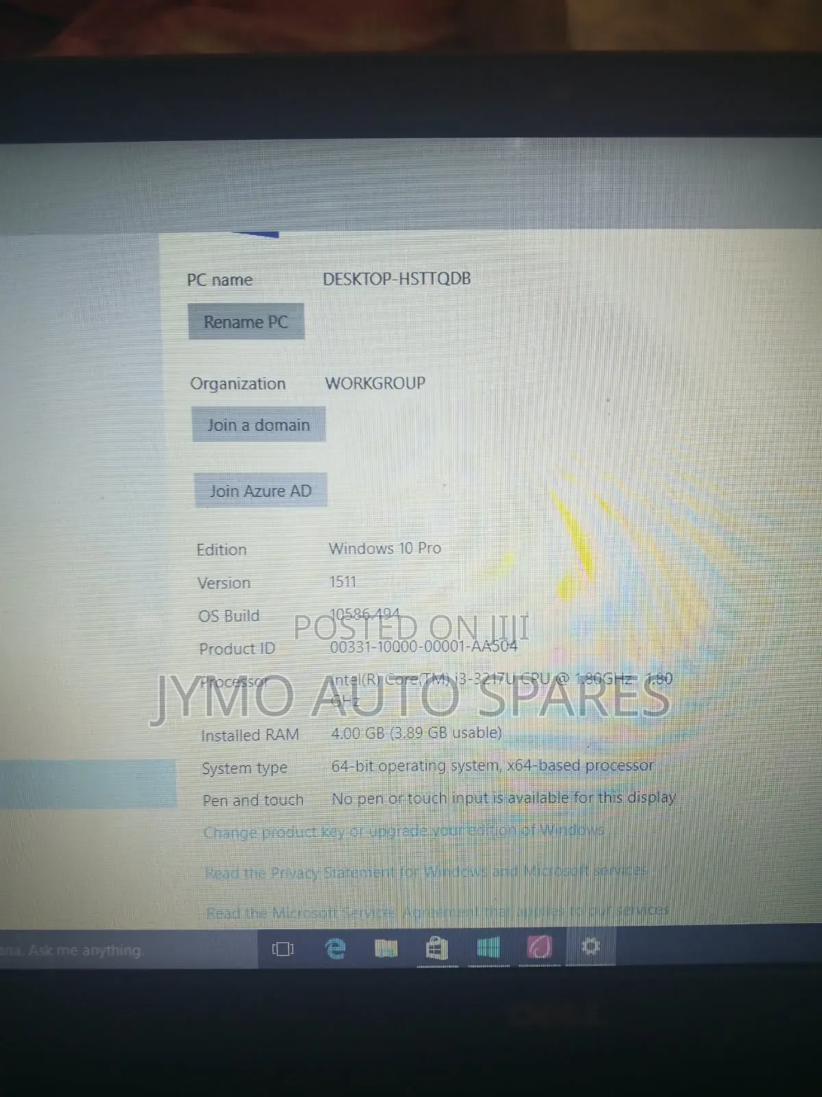 Laptop Dell Latitude 7280 4GB Intel Core i3 HDD 512GB