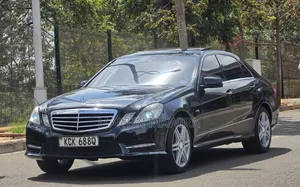 Mercedes-Benz E250 2012 Black