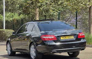 Mercedes-Benz E250 2012 Black