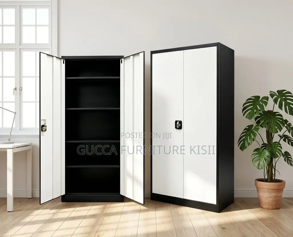 2-Door Metallic Storage Cabinet