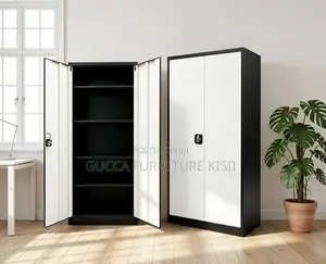 2-Door Metallic Storage Cabinet