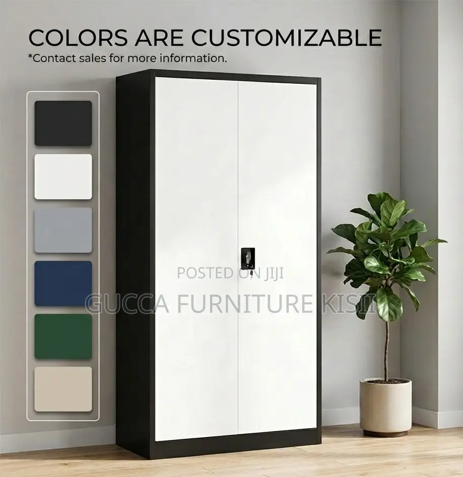 2-Door Metallic Storage Cabinet