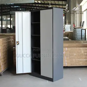 2-Door Metallic Storage Cabinet