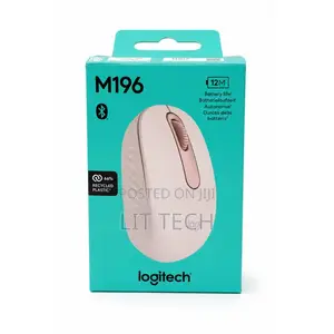 SKU 910-007461 Refers to the Logitech M196 Bluetooth Mouse in Rose