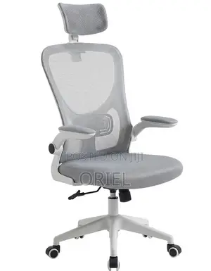 White Posture-Friendly Orthopedic Desk Chair