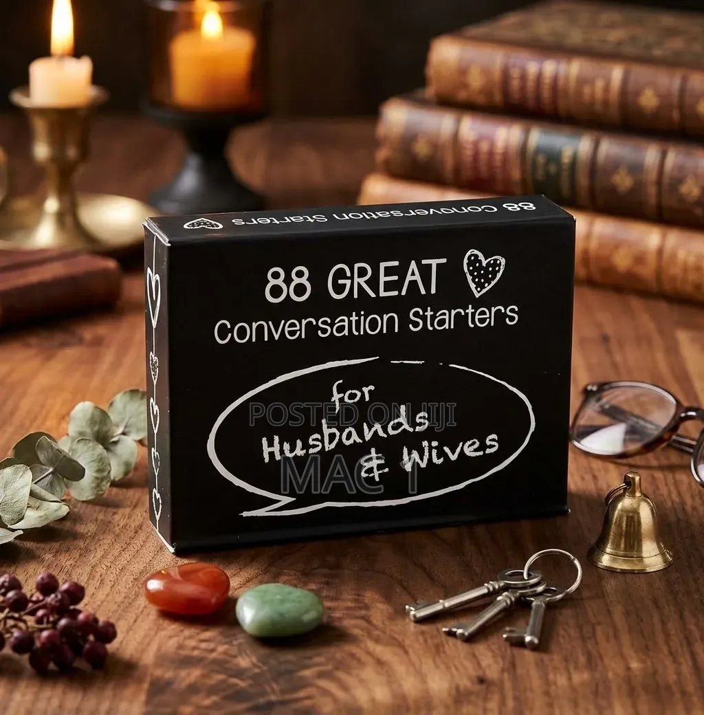 88 Great Conversation Starters - Couples Card Game