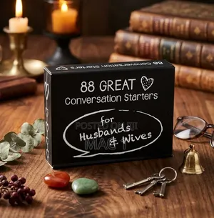 88 Great Conversation Starters - Couples Card Game
