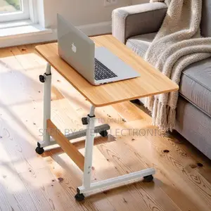 Height Adjustable Laptop Table With Portable and Space Saving Design