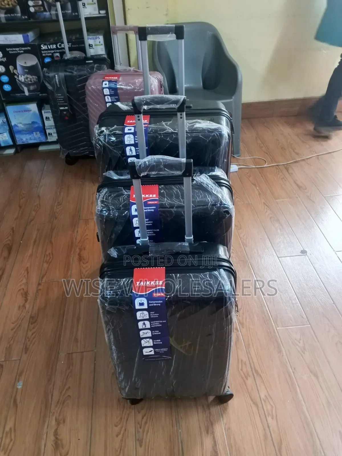 3 in 1 Rubber Suitcase