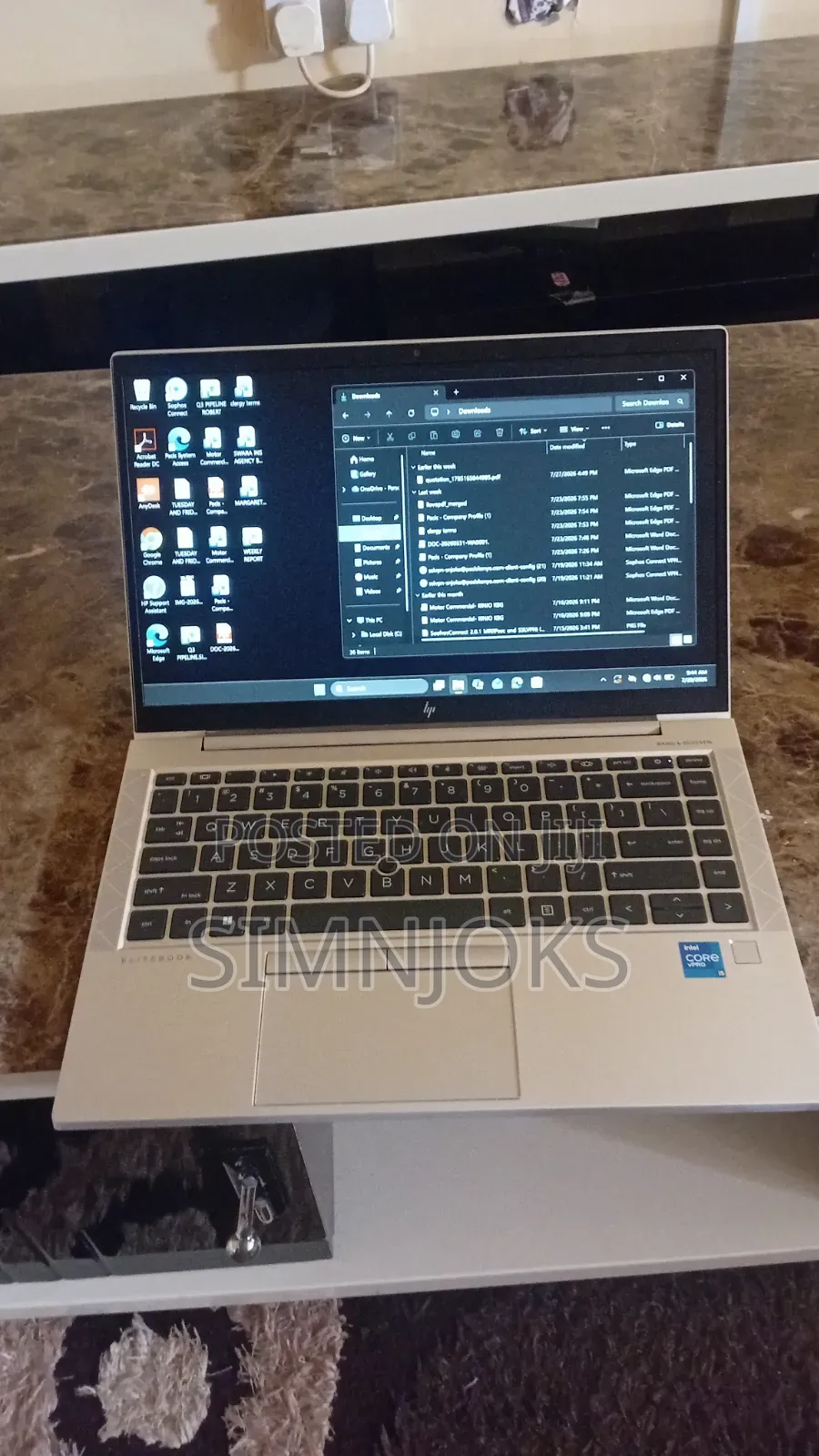 New Laptop HP EliteBook 840 G8 16GB Intel Core i5 SSHD (Hybrid) 256GB
