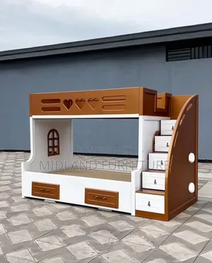 Double Decker Bunk Bed With Drawers Kenya