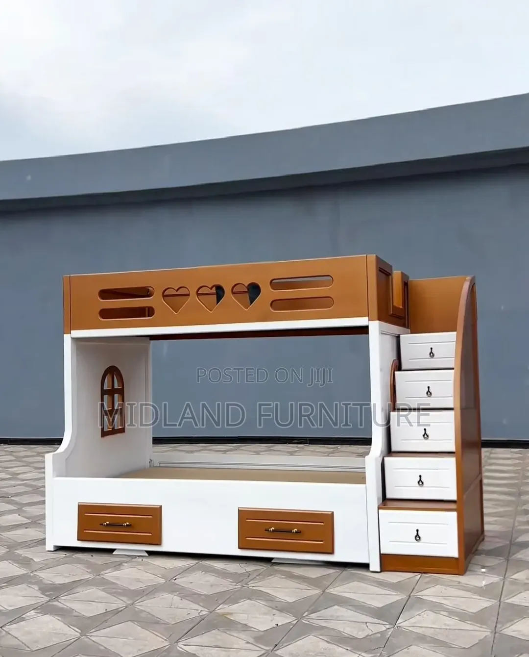 Double Decker Bunk Bed With Drawers Kenya
