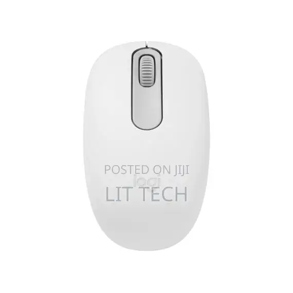 910-007460 Logitech M196 Bluetooth Wireless Mouse in Off-White
