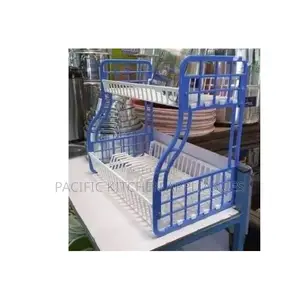 Plastic 2 Tier Strong Dishrack Easy Assemble