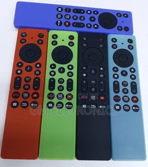 Original TCL Voice Remote With Remote Cover & Batteries