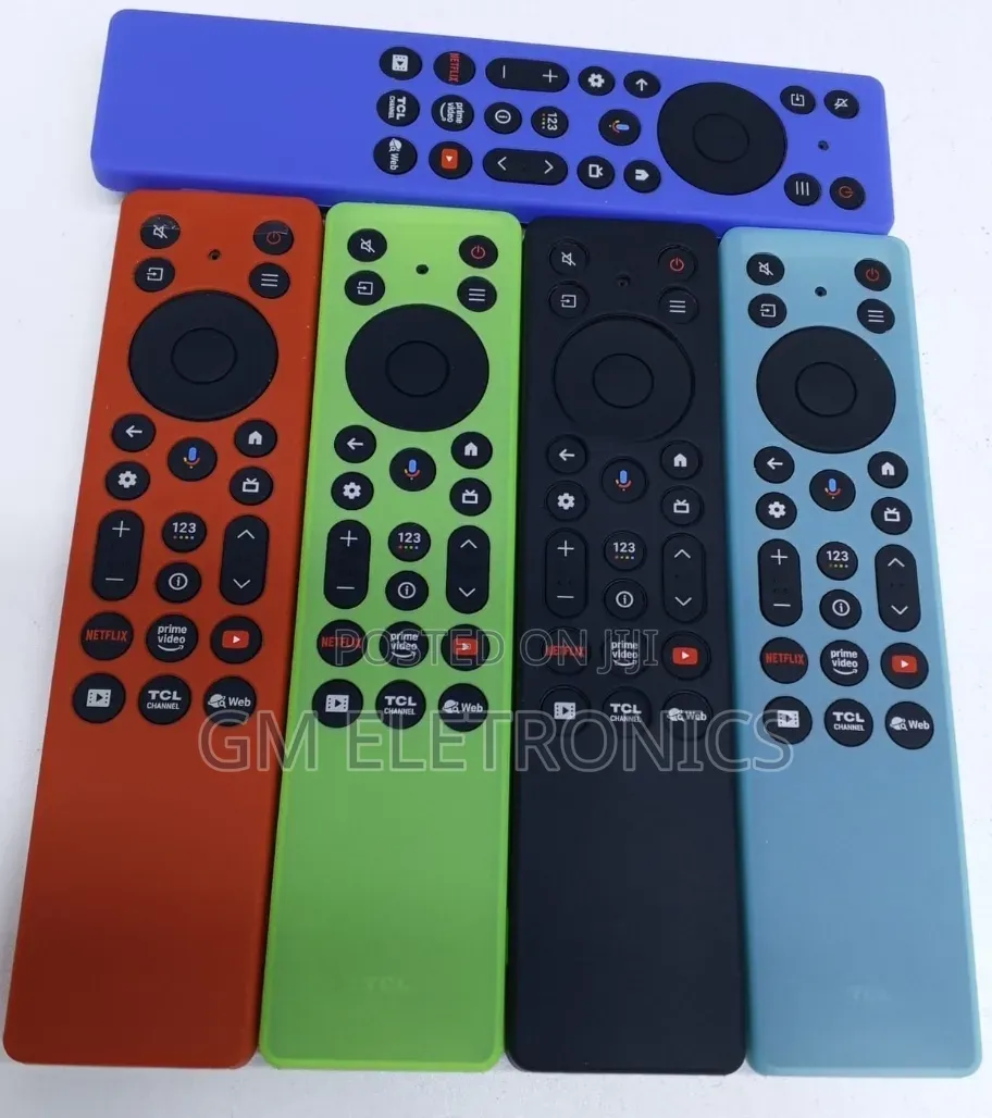 Original TCL Voice Remote With Remote Cover & Batteries