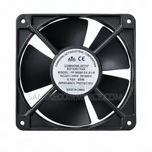 Comnowlaeth Fp18060 Ex-S1-B AC Cooling Fan – 180×180×60mm,220/240v 65w