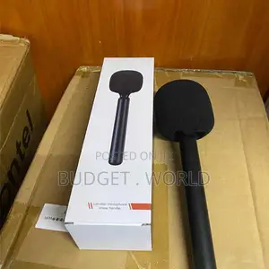 Mic Adapter Kit With Grip Handle & Mic Logo Holder Windshield (Black)
