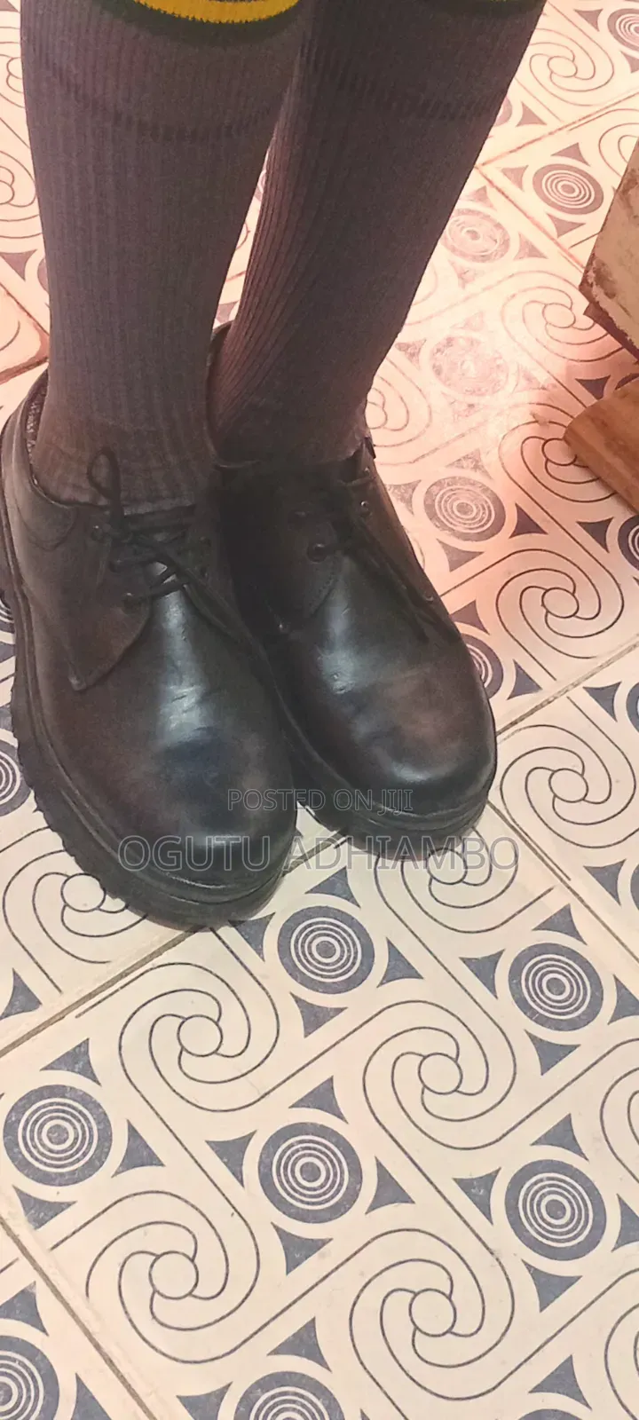 Lather School Shoes