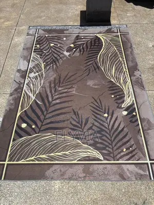 Botanical Themed 3D Carpet