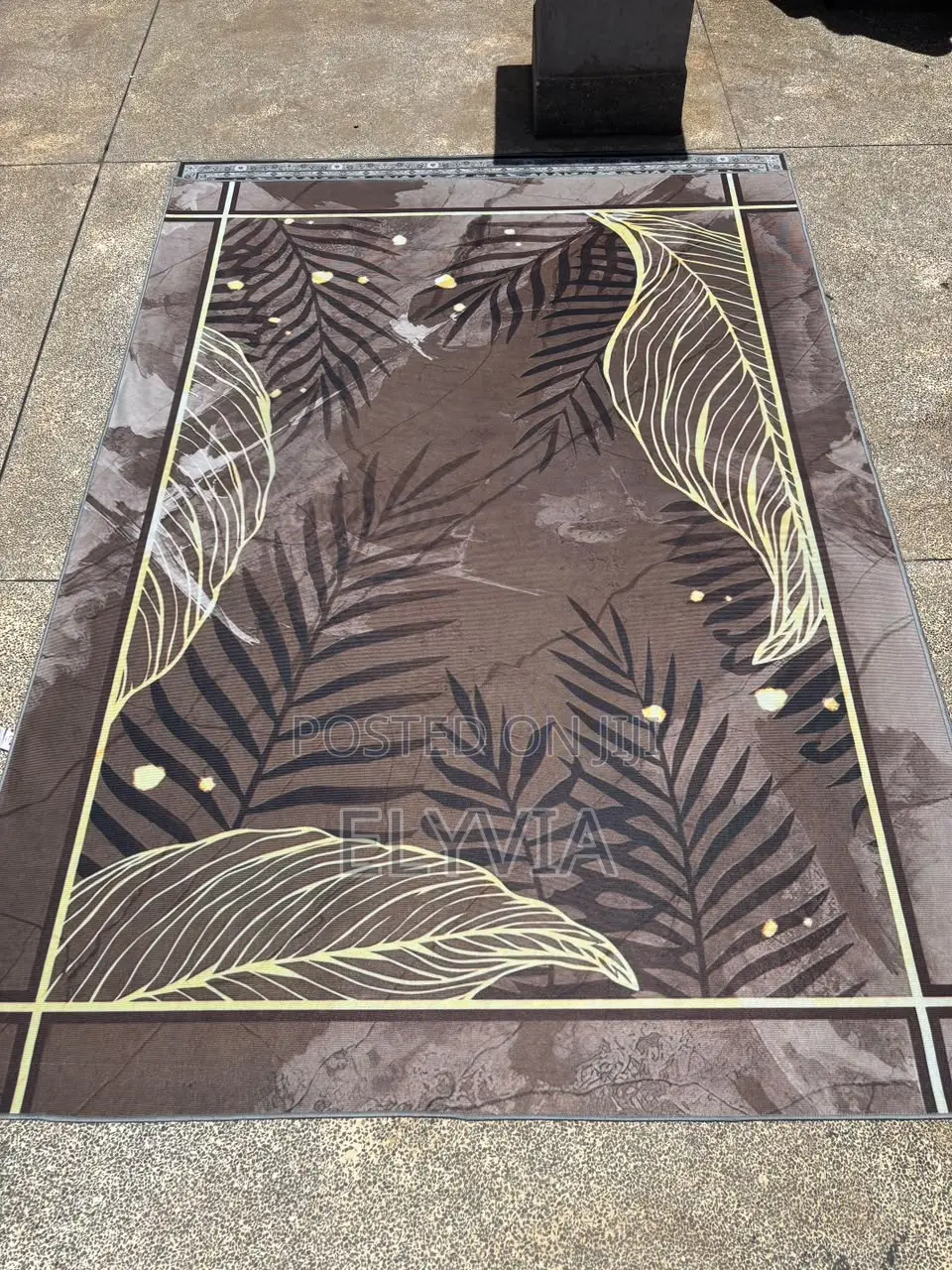 Botanical Themed 3D Carpet