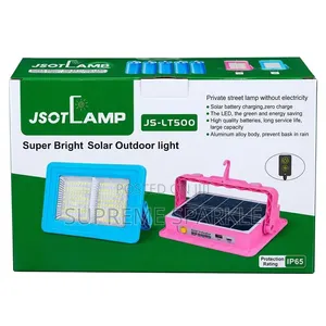 Solar Floodlight JSOT JS-LT500 USB Rechargeable Lamp