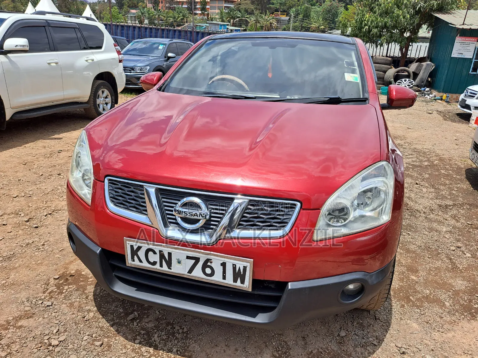 Nissan Dualis 2010 Red