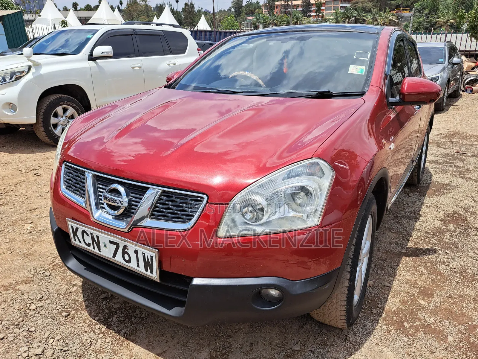 Nissan Dualis 2010 Red