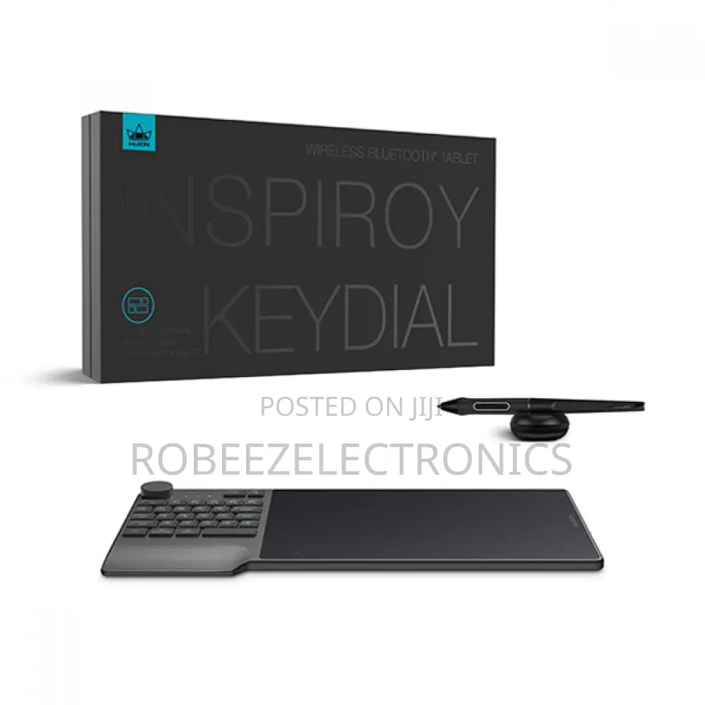 Huion Keydial KD200 Graphics Drawing Tablet With Bluetooth 5.0