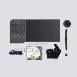 Huion Keydial KD200 Graphics Drawing Tablet With Bluetooth 5.0
