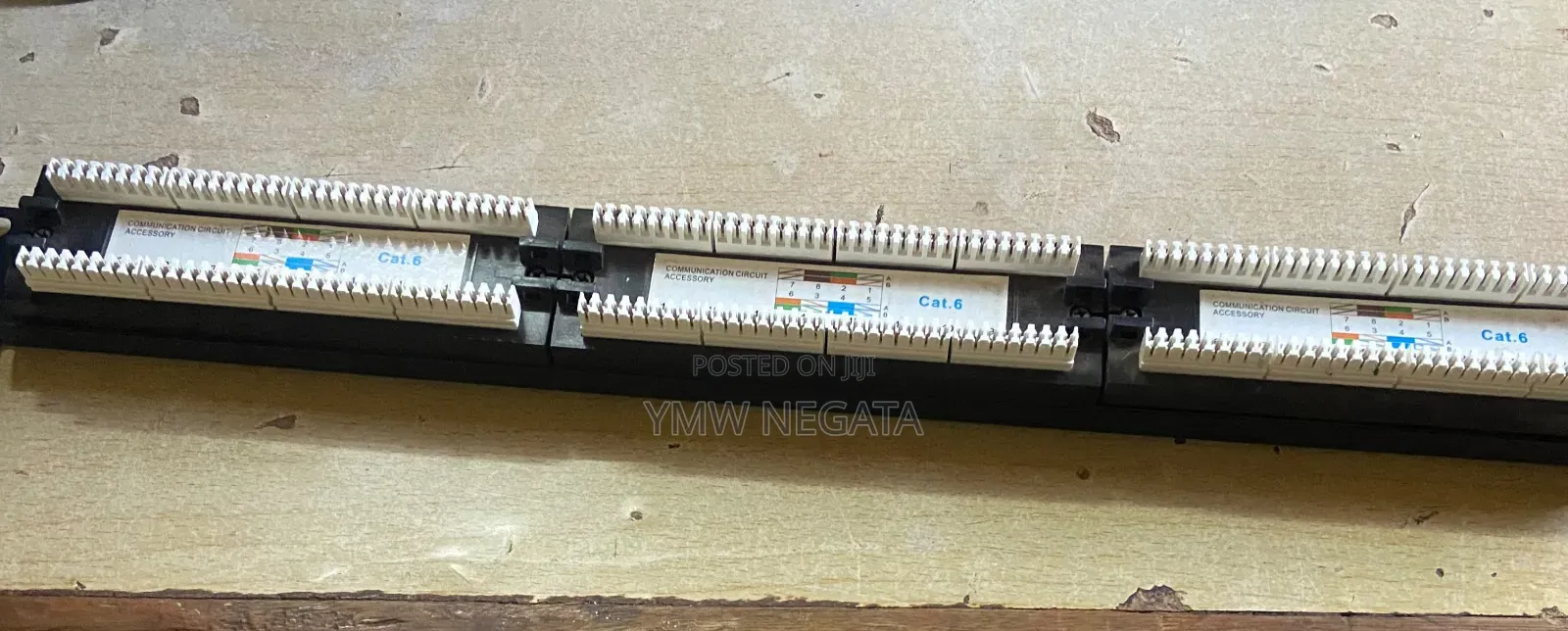 24-Port Cat6 RJ45 Network Patch Panel