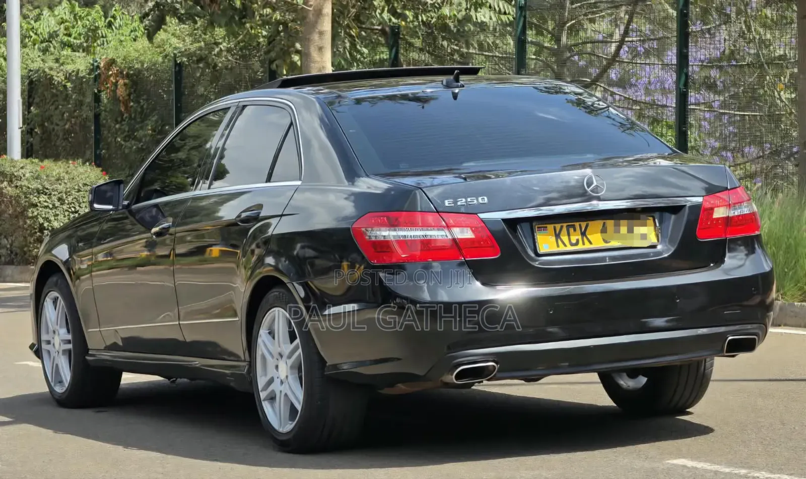 Mercedes-Benz E250 2012 Black
