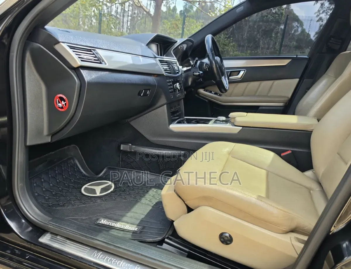 Mercedes-Benz E250 2012 Black