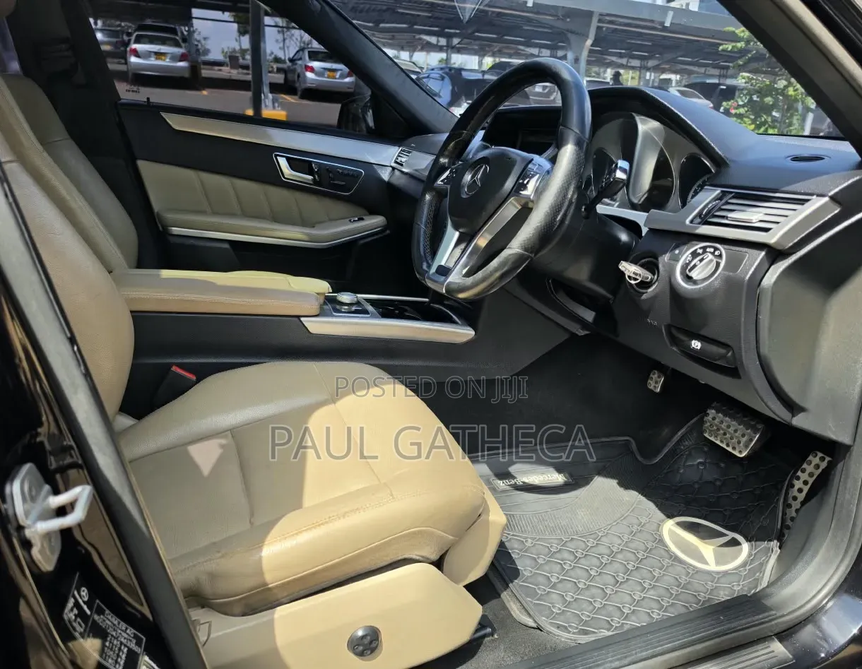 Mercedes-Benz E250 2012 Black